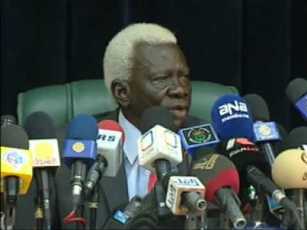 Sudan National Elections Commission (NEC) chairman Abel Alier