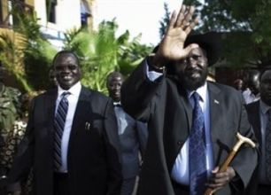 Salva Kiir and Vice President Dr. Riek Machar