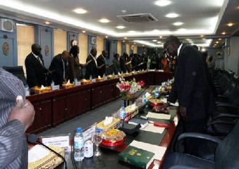 Swearing-in ceremony of GOSS cabinet members (ST)