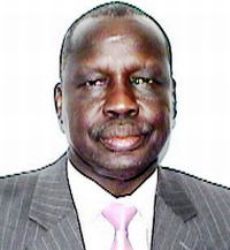 John Luk Jok, South Sudan government Legal Affairs and Constitutional Development (GoSS Website)