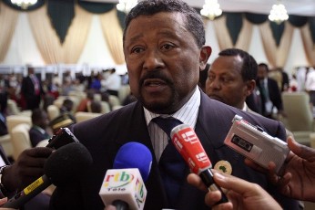 Gabonese diplomat and chairman of the Commission of the African Union (AU), Jean Ping (AFP)
