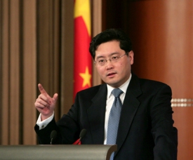 Chinese Foreign Ministry Spokesman Qin Gang (Xinhua)
