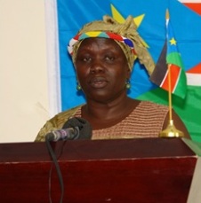 Anne Itto, the Co-operatives and Rural Development Minister