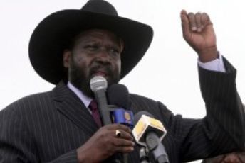 Sudan First Vice President and South Sudan president Saliva Kiir Mayadrit