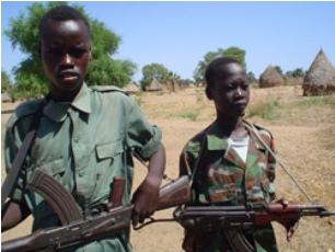 Child soldiers in south Sudan (IRIN)