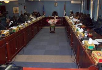 GoSS Council of Ministers chaired by Salva Kiir Mayardit  (ST)