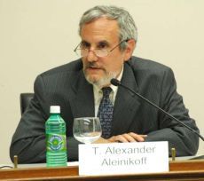 UNHCR Deputy High Commissioner Alexander Aleinikoff