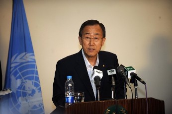 United Nations Secretary General Ban Ki-moon (AFP)