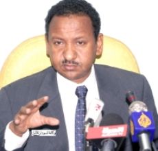 Mustafa Osman Ismail - NCP's secretary of external affairs Mustafa Osman Ismail - NCP's secretary of external affairs