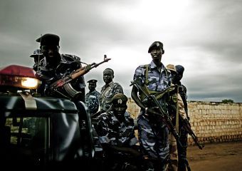 Members of the Southern Sudan police (AP)