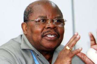 Benjamin William Mkapa former President of Tanzania, Leader of UN Secretary General Referendum Panel (Nation)