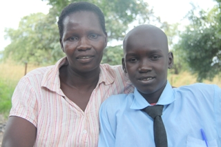 China Paul Mayol, 16, with his mother Rose Paul (ST)