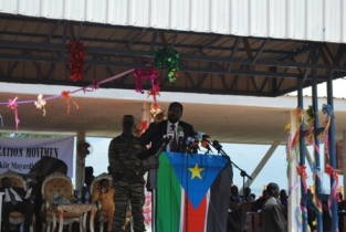 Kiir speaks to investors in Juba today (ST)