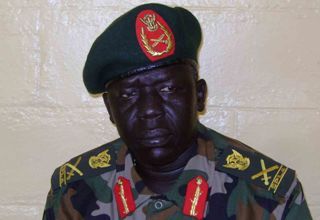 Maj. Gen. Gier Chuang Aluong, Government of South Sudan Internal Affairs Minister