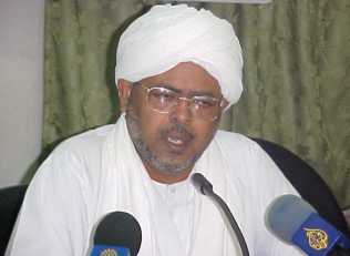 Qutbi Al-Mahdi the secretary for organizations at the National Congress Party (NCP) - (Al-Jazeera TV)