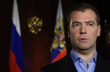 President Dmitry Medvedev  (Getty)