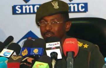 Al-Sawarmi Khalid Saad – official spokesman of Sudan’s armed forces. (Photo by SMC)