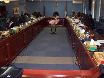 FILE - GoSS Council of Ministers chaired by Salva Kiir Mayardit