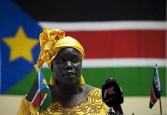 Dr. Anne Itto, head of the Sudan Peoples Liberation Movement (AP)