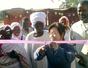 First Secretary for development at the Embassy of Japan in Sudan inaugrates Al Kifah Girls Primary School, Nyala South Darfur (ST)