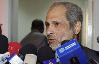 Head of the ruling National Congress Party (NCP) parliamentary bloc Ghazi Salah al-Deen al-Attabani (Reuters)