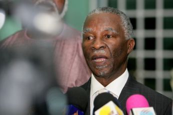 Former South African President Thabo Mbeki, who is the chairperson of the AU High Level Implementation Panel on Sudan (Getty Images)