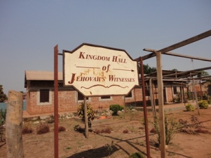 Kingdom Hall of Jehovah's Witnesses in Yambio was empty on December 26, 2010 (ST)