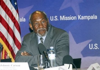 US Assistant Secretary of African Affairs Johnnie Carson (AP)
