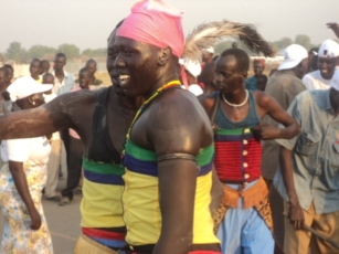 Traditional dances were organized on Saturday in Bor ahead of South Sudan's independence referendum. Jan 8, 2011 (ST)