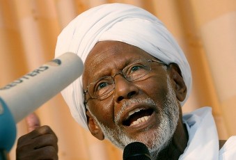 Sudan's Islamist opposition leader Hassan al-Turabi (Reuters)