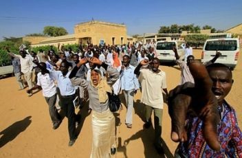Students protests in Sudan (AFP Photos)