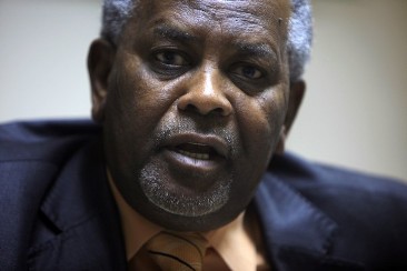 Sudan's central bank governor Sabir Mohammad Hassan (Reuters)