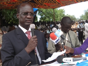 FILE - Ex-Presidential advisor on legal affairs for the government of Southern Sudan, Telar Ring Deng (ST - File)