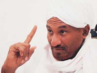 Former Sudanese Prime Minister and leader of National Umma Party Al-Sadiq Al-Mahdi