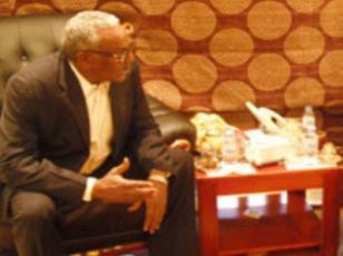 Secretary-general of Sudan’s National Security Consultancy Lt-Gen Hassab Allah Omar Al-Almin (Al-Intibaha newspaper website)