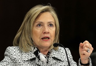 U.S. Secretary of State Hillary Clinton testifies during a hearing before the Senate Foreign Relations Committee March 2, 2011 on Capitol Hill in Washington, DC. (AFP)