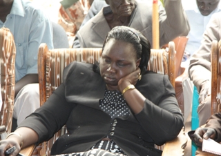 Lakes state minister for legal affairs Marget Samuel Aruin in Cueibet, Lakes state, South Sudan. March 27, 2011 (ST)