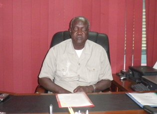 Jonglei governor Kuol Manyang (ST - File)