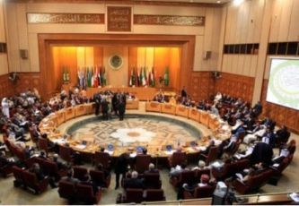 A general view of the Arab League headquarters in Cairo