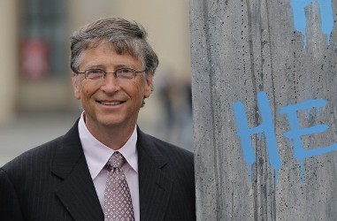 Bill Gates, founder of Microsoft and now philanthropist   on 6 April 2011 (Getty)