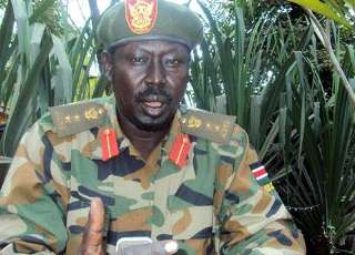 Phillip Aguer, the Sudan Peoples Liberation Army (SPLA) spokesperson (Photo credit: www.gurtong.net)