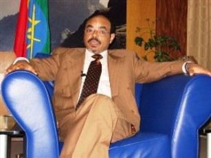 Ethiopian prime minister, Meles Zenawi (AP)