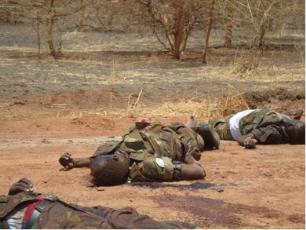 Bodies of troops in JIU uniforms, allegedly carrying SAF ID cards (ST)