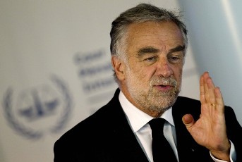 International Criminal Court's (ICC) chief prosecutor Luis Moreno-Ocampo (Reuters)