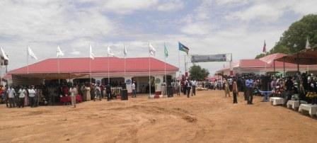 South Sudan Hotel in Bor during the opening ceremony, April 15 2011 (ST)