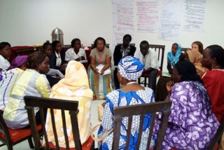 South Sudanese women at a workshop in Juba (enough)