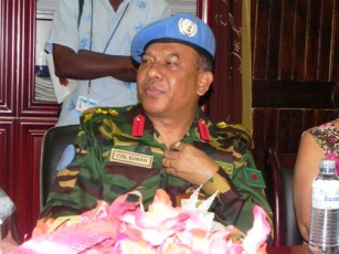 UNMIS Sector commander, Col Suman Kumar (ST)