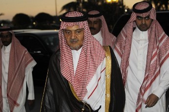 Saudi Arabia's Foreign Minister Prince Saud al-Faisal arrives for a Gulf Cooperation Council (GCC) meeting in Jeddah June 14, 2011 (Reuters)