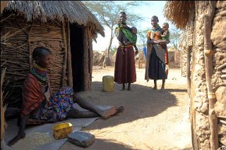 Members of the Turkana tribe, Kenya (photo: BBC)