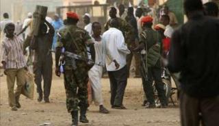 SPLM troops in Kagugli, 1 May, 2011 (Reuters)